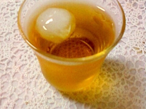 ほろ酔い気分になってね☆ジャスミン茶割りウヰスキー